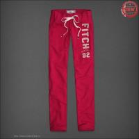 dames abercrombie sweatpants wit lace-up 92 rood On Sale Price g02mh133